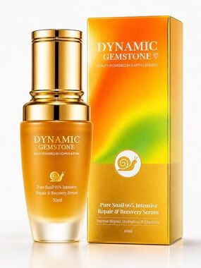 NIB Dynamic Gemstone 96% Snail Repair Serum